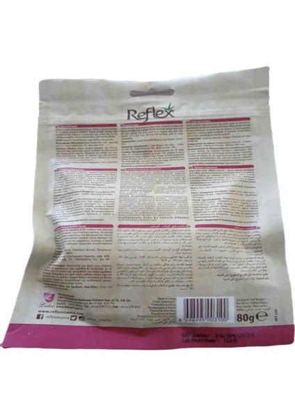 Kuzu Etli Küpleri Köpek Için Et Ödül Maması 80 Gr, 100％ Naturel