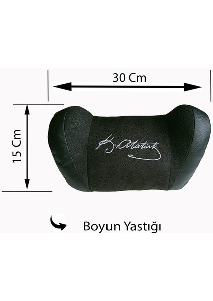 Seat 5d Oto Boyun Yastığı 2 Adet