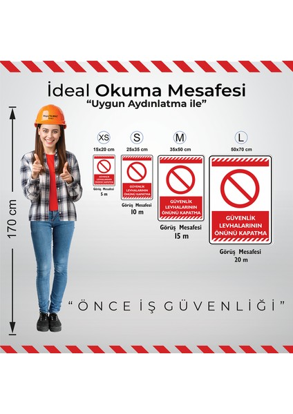 25x35cm/Etiket/Güvenlik Levhalarının Önünü Kapatma fiyatları