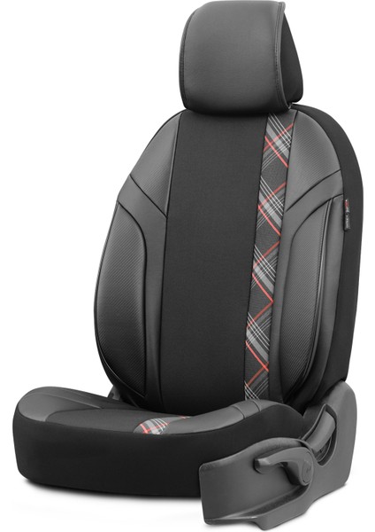 Horizon Design Yüksek Kalite Deri-Kumaş Özel Tasarım Universal Oto Koltuk Kılıfı Tam Set fiyatları