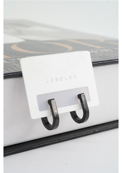 Kadın 316 L Paslanmaz Çelik 1.5 cm Geometrik Küpe