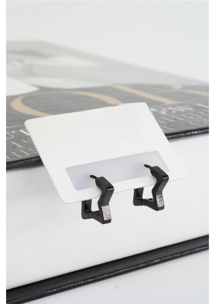 Kadın 316 L Paslanmaz Çelik 1,5 cm Yıldız Model Küpe