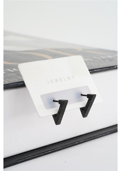 Unisex 316 L Paslanmaz Çelik 1.5 cm Üçgen Model Küpe fiyatları