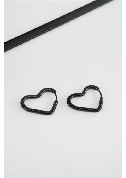 Kadın 316 L Paslanmaz Çelik 2 cm Kalp Model Küpe fiyatları