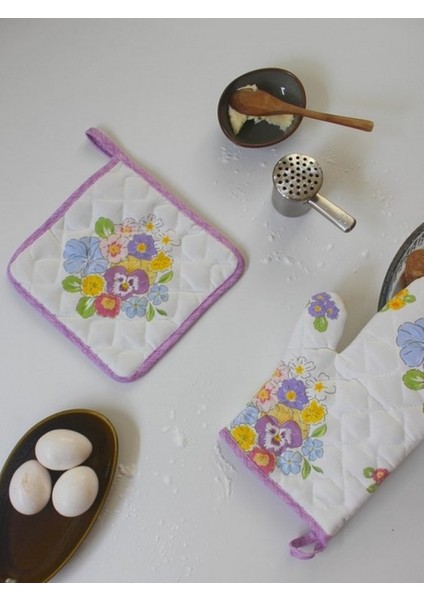 Spring Süet Mutfak Eldiveni ve Tutaç fiyatları