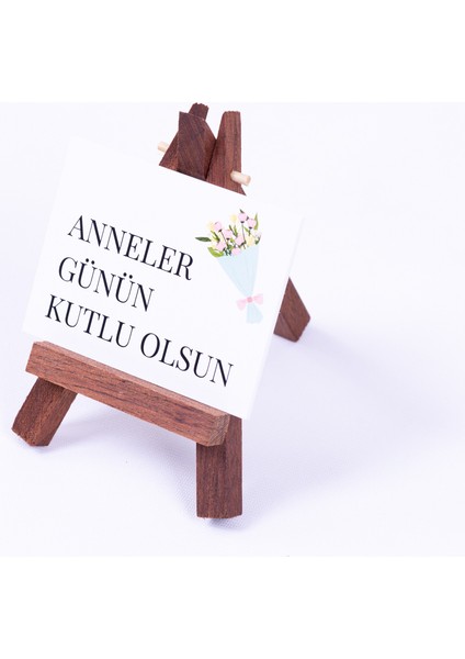 Tebrik kartı, Anneler Günün Kutlu Olsun, 6,5 x 8,5 cm 10 adet