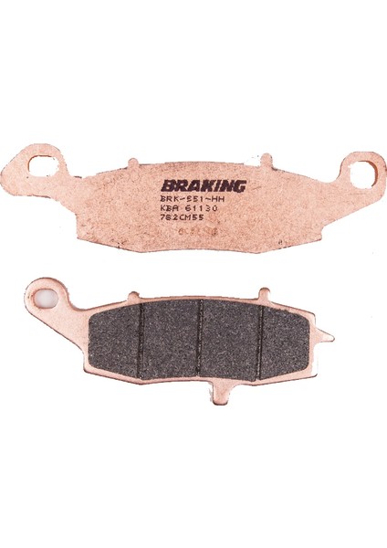Kawasaki Er 6 F/n Ön Fren Balatası Sol Sinterli 782CM55