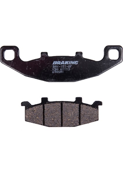 Kawasaki Kle 500 Ön Fren Balatası Yarı Metalik 698SM1