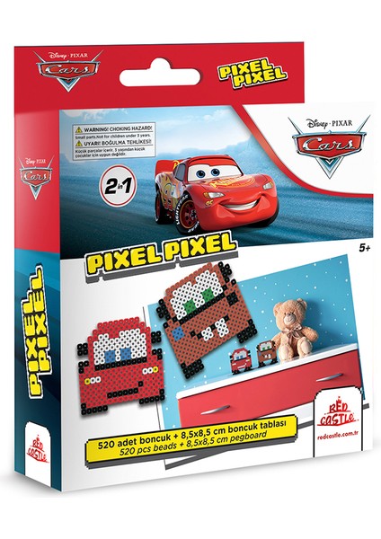 Disney Cars Boncuk Aktivite Seti 2in1-Pixel Pixel B216-02