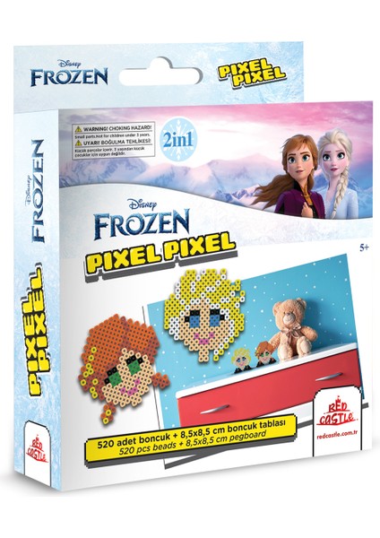 Disney Frozen Boncuk Aktivite Seti 2in1-Pixel Pixel B216-01