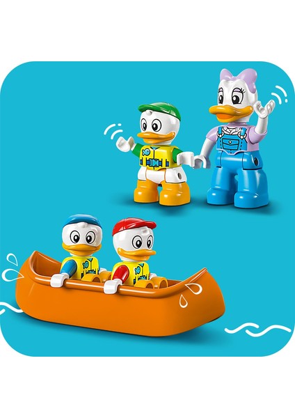 ® DUPLO® Disney Mickey ve Arkadaşları Kamp Macerası 10997 - 2 Yaş ve Üzeri Çocuklar İçin Yaratıcı Aktivitelerle Dolu Yaratıcı Oyuncak Yapım Seti (37 Parça)