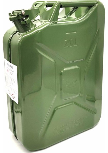 Can Metal Yakıt Bidonu 20 Litre
