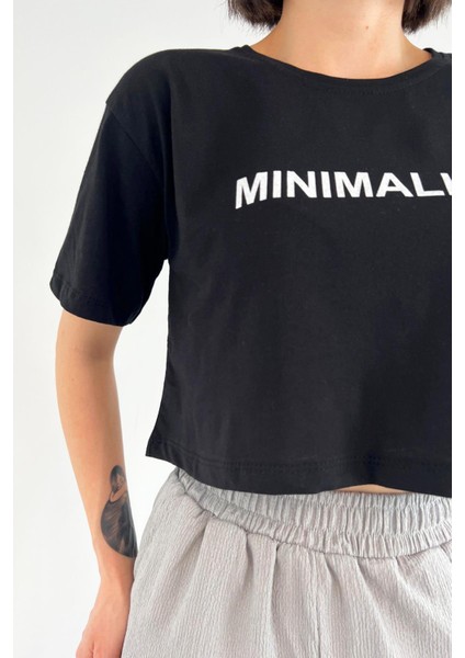 Minimalist Baskılı T-Shirt modelleri