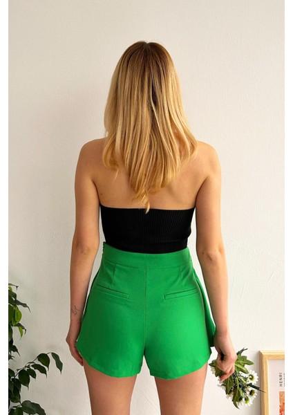 Düğmeli Şortetek modelleri