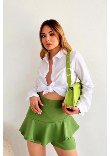 Fırfırlı Şortetek