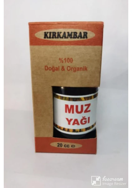 MUZ YAĞI 20 cc