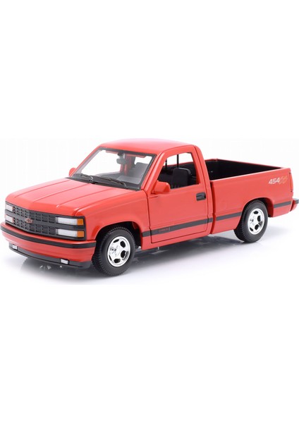 1993 Chevrolet 454 Ss Pick-Up Model Araba 1/24 - Kırmızı