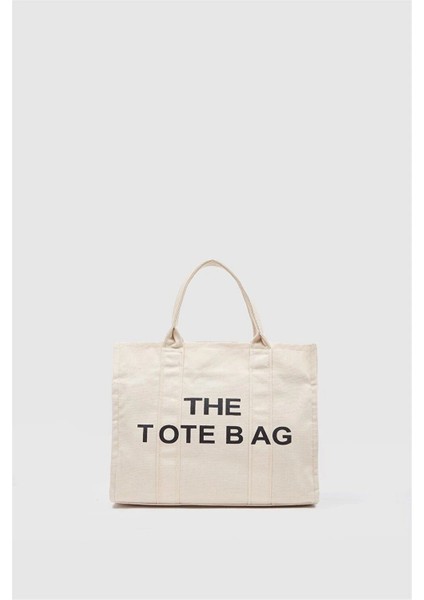 Kanvas Kumaş Kadın The Tote Bag