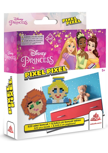 Disney Princess Boncuk Aktivite Seti 2in1-Pixel Pixel B216-05