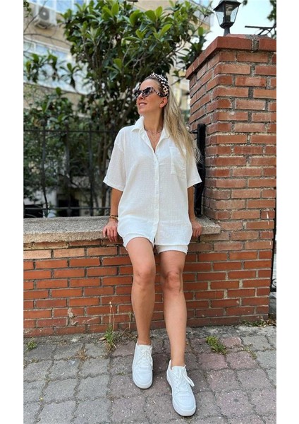 Gömlek Şort Takım modelleri