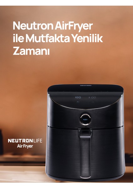 Smart Air Fryer Akıllı Fritöz 5.5 L