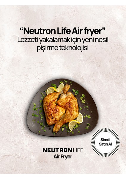 Smart Air Fryer Akıllı Fritöz 5.5 L