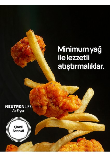Smart Air Fryer Akıllı Fritöz 5.5 L