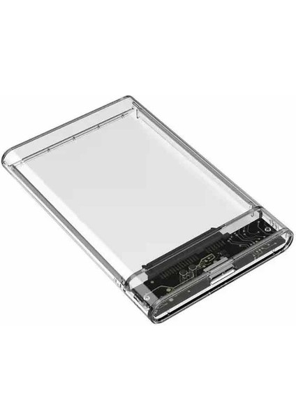 Sata SSD ve 2.5 Inch Notebook Harddiskleri Taşınabilir Harddiske Çeviren Kutu Yüksek Hızlı 2tb USB 3.0 Için 2.5 Inç Sata Harici Sabit Disk SSD HDD Hard Disk Şeffaf Sabit Disk Kutusu