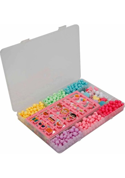 Pretty Pinky Renkli Boncuklar Seti