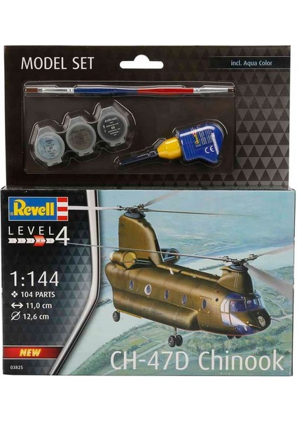 Model Set Uçak CH-47D Chinook 63825