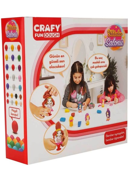 Sunman Crafy Yıldızlar Salonu Oyun Hamur Seti 200 gr. 11 Parça S01002014