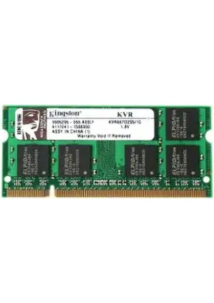 Kingston KVR667D2S5/1G Notebook Bellek