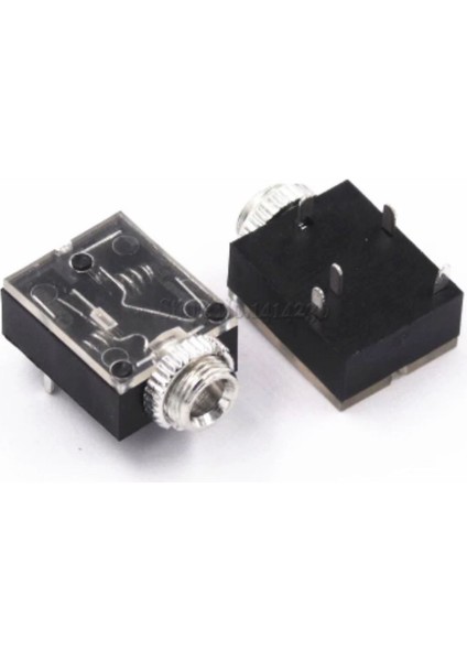 5 Pin 3.5mm Stereo Ses Jakı Pcb Paneli Kulaklık Için Somun Soket fiyatları