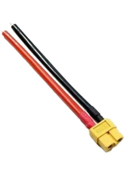 XT60 Dişi Lipo Pil Şarj Kablosu 28 cm 12AWG 600W modelleri
