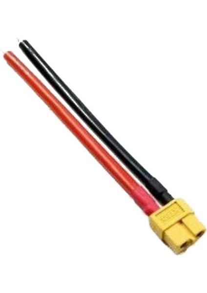 XT60 Dişi Lipo Pil Şarj Kablosu 18 cm 12AWG 600W modelleri