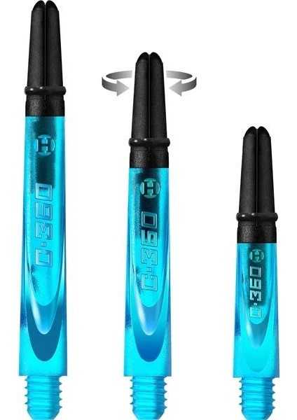 Carbon 360 Spinning Dart Shafts