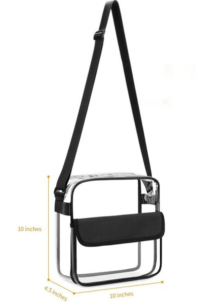 Pvc Clear Tag Tote Ayarlanabilir Kayış Spor Etkinlikleri Için Şeffaf Çanta Seyahat (Yurt Dışından) fırsatları