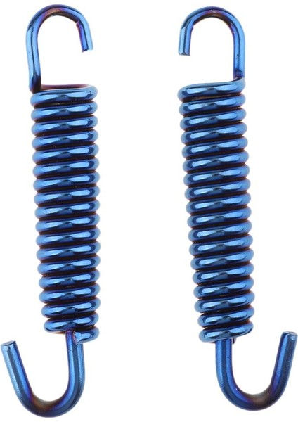 2pcs 65mm Motosiklet Paslanmaz Çelik Egzoz Borusu Yay Kanca Mavisi (Yurt Dışından) fiyatları