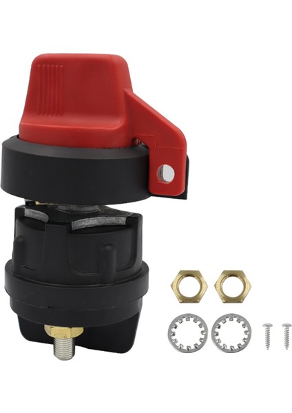300a 12v Bağlantı Kesme Anahtarı 75920 Rv Atv Utv Için Siyah/Kırmızı, Yüksek Amper (Yurt Dışından) fiyatları