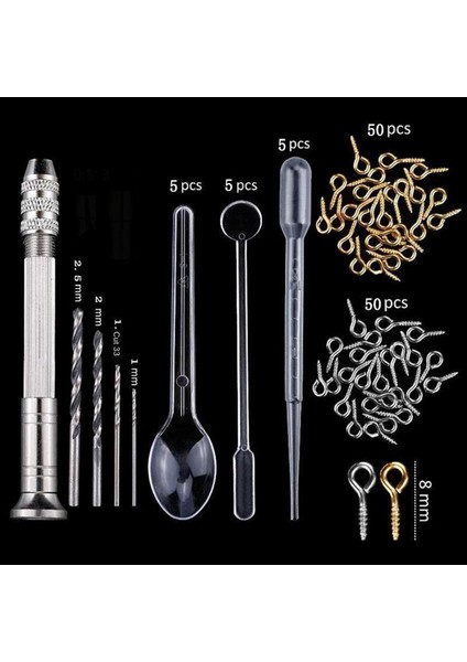 148 Silikon Reçine Takı Kalıpları Dahil Mücevherler Için Paket Reçine Kalıpları 184pcs (Sequins) (Yurt Dışından) fiyatları