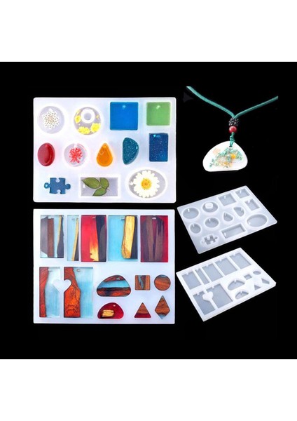 148 Silikon Reçine Takı Kalıpları Dahil Mücevherler Için Paket Reçine Kalıpları 184pcs (Sequins) (Yurt Dışından) indirimleri