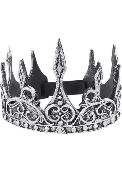 Erkekler Için Kral Taç Barok Topper Tiaras Parti Festivali Düğün Doğum Günü Antik (Yurt Dışından)