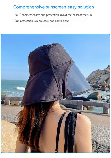 Kadın Şapka Bucket Şapka Vizör Şapka (Yurt Dışından)
