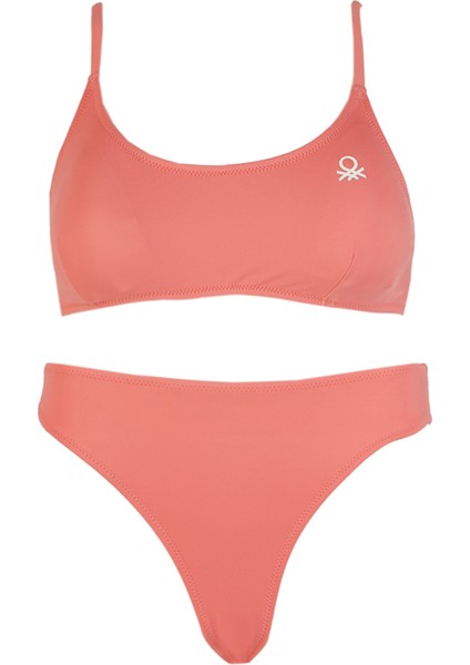 United Colors Of Benetton Kadın Bikini Pembe W25023