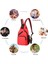 Su Geçirmez Büyük Kapasiteli Tote Messenger Çanta Çok Amaçlı Kırmızı (Yurt Dışından) 4