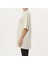 Derneği Hayat Dokunmayla Başlar / Krem Oversize Unisex T-shirt 2