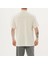 Derneği Hayat Dokunmayla Başlar / Krem Oversize Unisex T-shirt 7