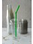Plastik Milkshake Bardağı + Kapak + Pipet 14 Oz (400 Cc) - 5 Adet 3