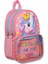 Cennec Şeffaf Bölmeli Pembe Unicorn Ilkokul Sırt Çantası Seti - Kız Çocuk 2