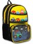 Cennec Şeffaf Bölmeli Sarı Siyah Traktör Erkek Çocuk Ilkokul Sırt Çantası 1